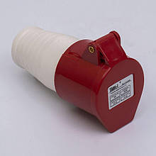 Розетка силова переносна 16А 380В 3Р+Е IP44