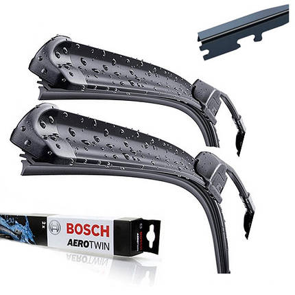 600/340мм MG ZS з 2017-- двірники Bosch AeroTwin Склоочисники, фото 1