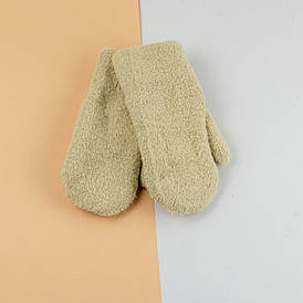 Підліткові подвійні рукавиці зимові від 12 років (арт. 24-8-020) бежеві