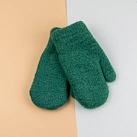 Підліткові подвійні рукавиці зимові від 12 років (арт. 24-8-020) зеленые