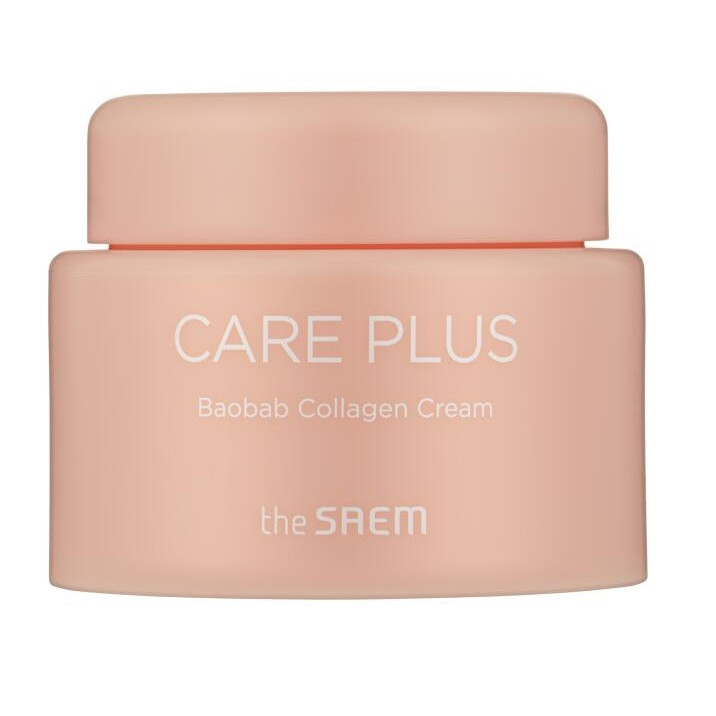 Колагеновий крем з екстрактом баобаба The Saem Care Plus Baobab Collagen Cream 100 мл
