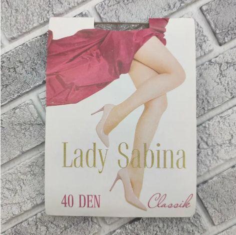 Колготки капронові жіночі Lady Sabina 40DEN класика розмір 4 мокко 30031023, фото 1