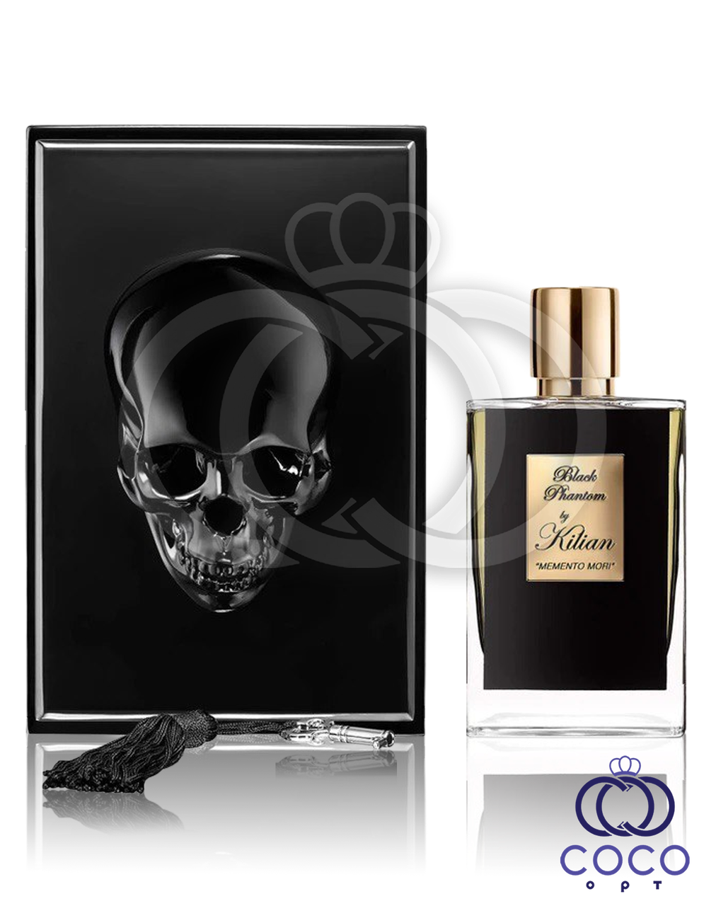 Парфумована вода Kilian Black Phantom Momento Mori (Original Qualyty) череп 50 Ml