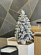 Офісна засніжена  ялинка в горшку 1.1м АКЦІЙНА ПРОПИЗИЦІЯ, фото 5