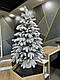 Офісна засніжена  ялинка в горшку 1.1м АКЦІЙНА ПРОПИЗИЦІЯ, фото 2