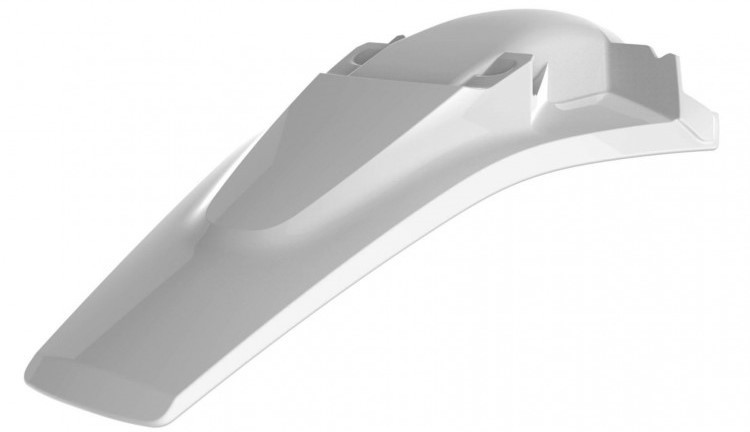 Крило заднє Polisport Rear Fender — Husqarna білий