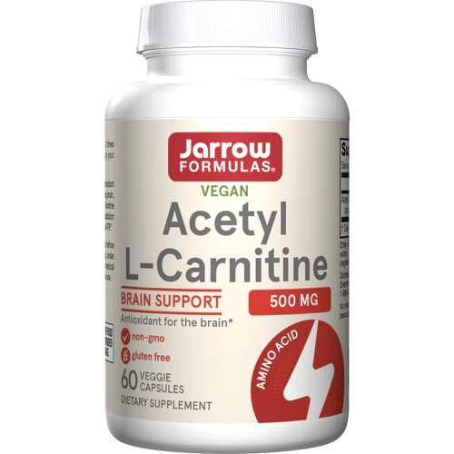 Жироспалювач Jarrow Formulas Acetyl L-Carnitine 500 mg, 60 капсул