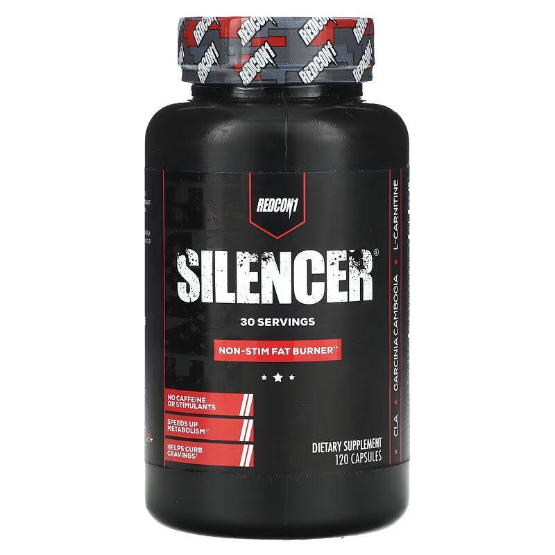 Жироспалювач Redcon1 Silencer, 120 капсул