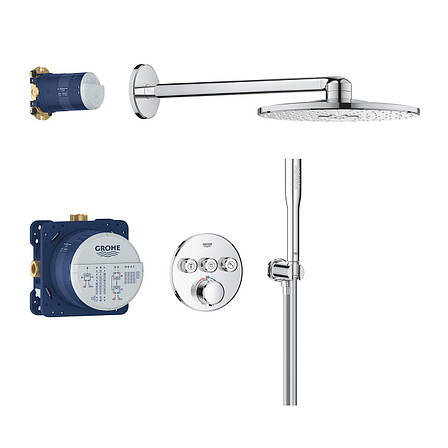 Душова система прихованого монтажу термостатична Grohe QuickFix Precision SmartControl 34874000, фото 1