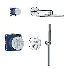 Душова система прихованого монтажу термостатична Grohe QuickFix Precision SmartControl 34874000, фото 4