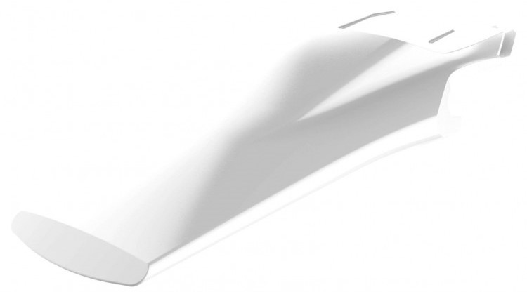 Крило заднє Polisport Rear Fender — Husqarna білий