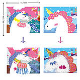 Набір для творчості, AVENIR стрінг-арт "Єдиноріг", 2 картини, фото 5