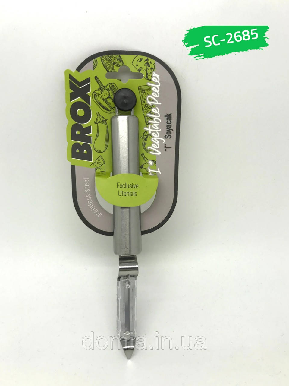 Овочечистка "I" металева SUN Plastik, Туреччина SC-2685