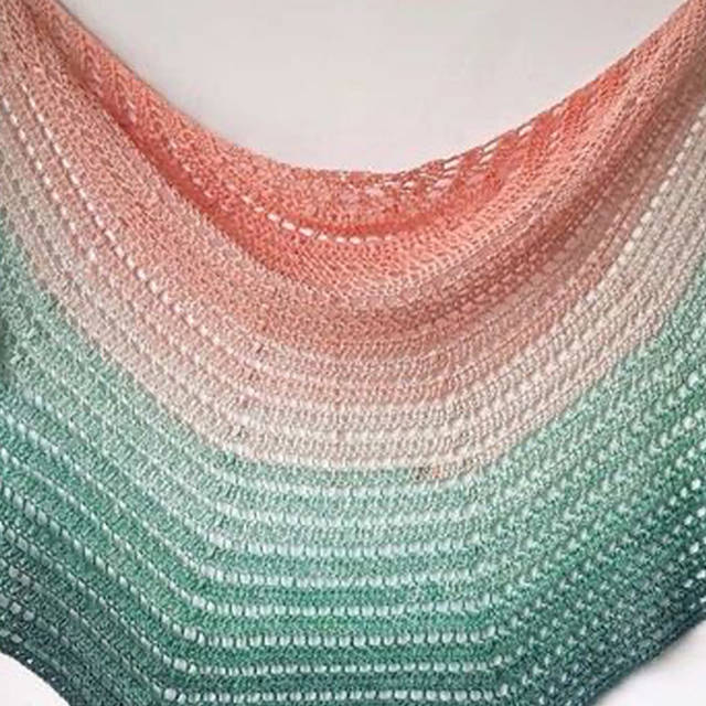 YarnArt Linen soft, Океан №7408, пряжа лен, вискоза, хлопок