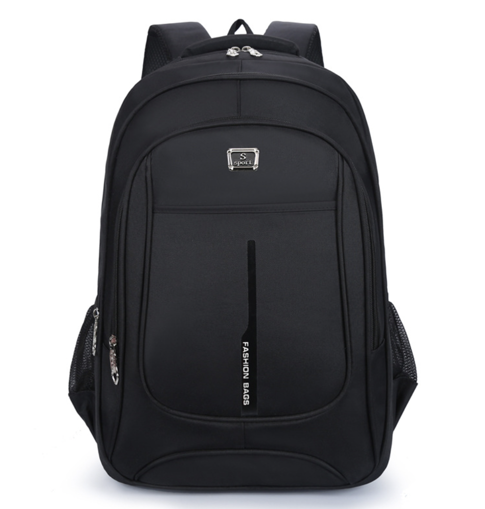 Рюкзак універсальний на 3 відділення / Рюкзак для подорожей / Рюкзак для міста повсякденний Чорний, фото 1