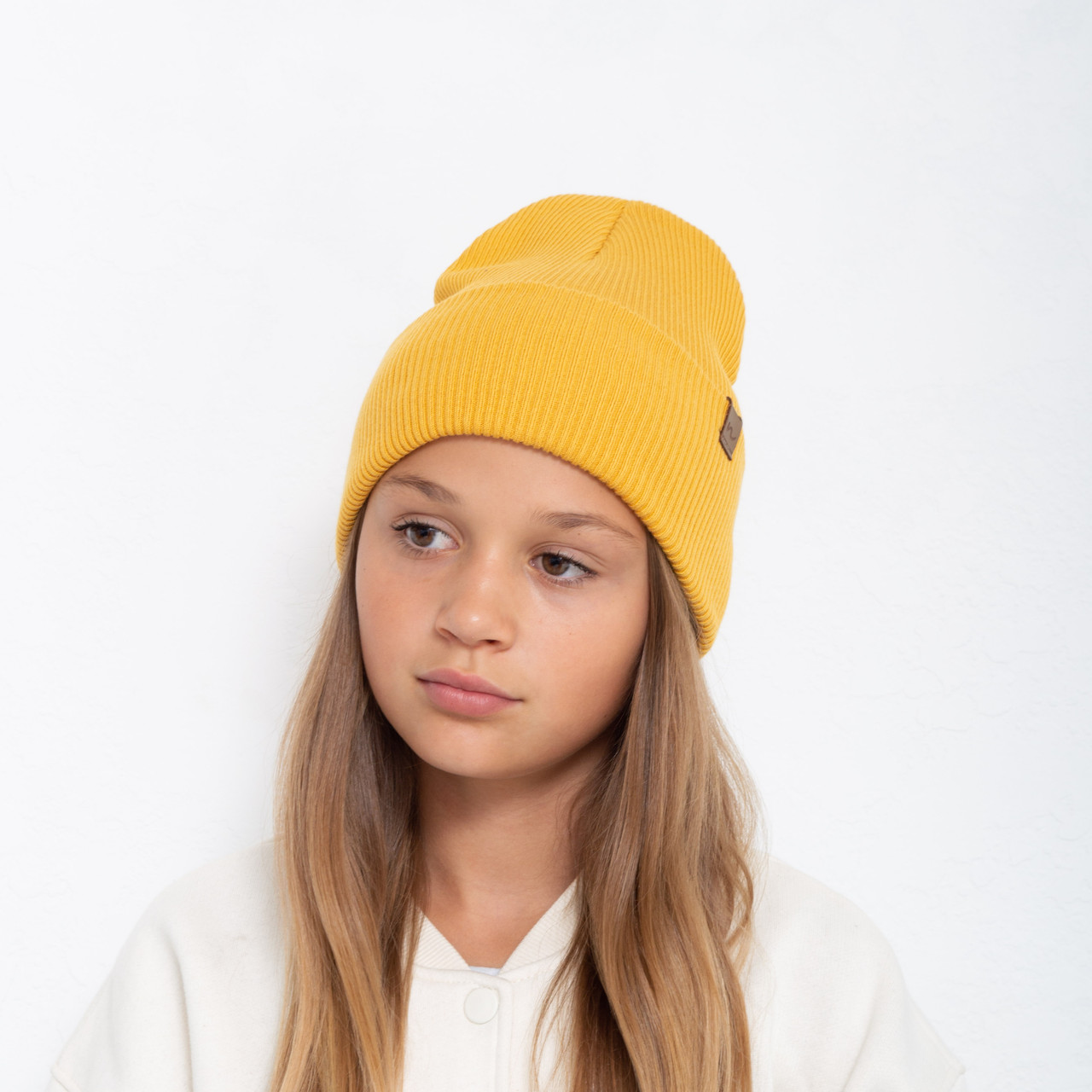 Шапка Sendi (бавовна)  світла гірчиця