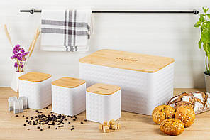 Хлібниця з банками для зберігання Edenberg EB-162