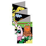 Набір для малювання, AVENIR гігантська вельвет-розмальовка "Динозавр", фото 2