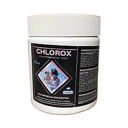 Пігулки для басейну Chlorox Blue Tabs багатофункціональні 20 г x 25 шт. 500 г
