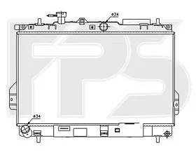 Радіатор охолодження Hyundai Matrix (NRF) FP 32 A663-X