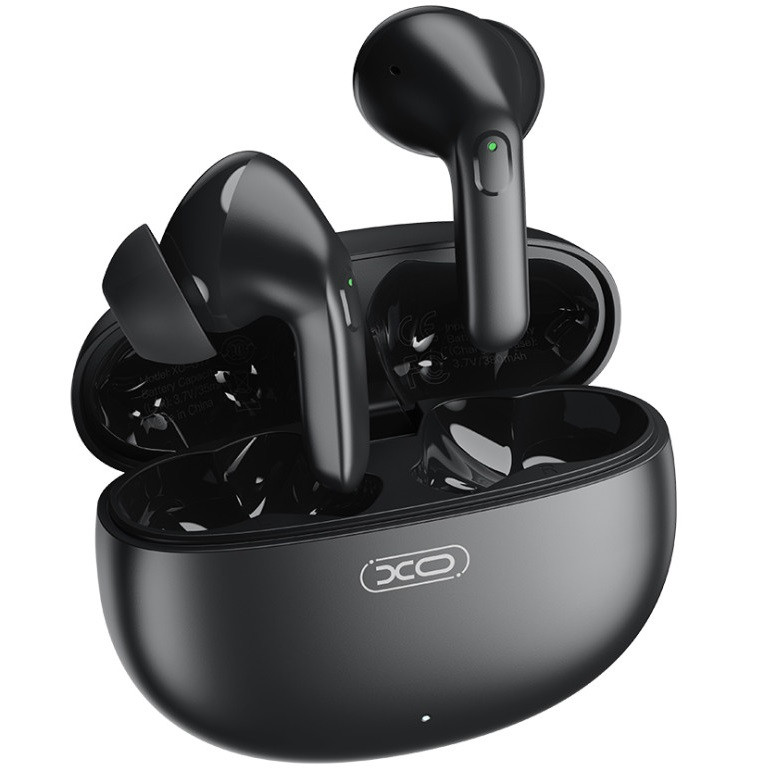 Безпровідні навушники з мікрофоном у кейсі XO G17 Avatar Dual Mic ANC+ENC Чорний 43482, фото 1