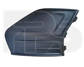 Решітка права Ford Fusion/Mondeo 19- (Тайвань) текстура, чорна без отв.