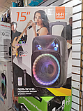 Портативна Bluetooth колонка NDR-W1315 з підсвічуванням, фото 8
