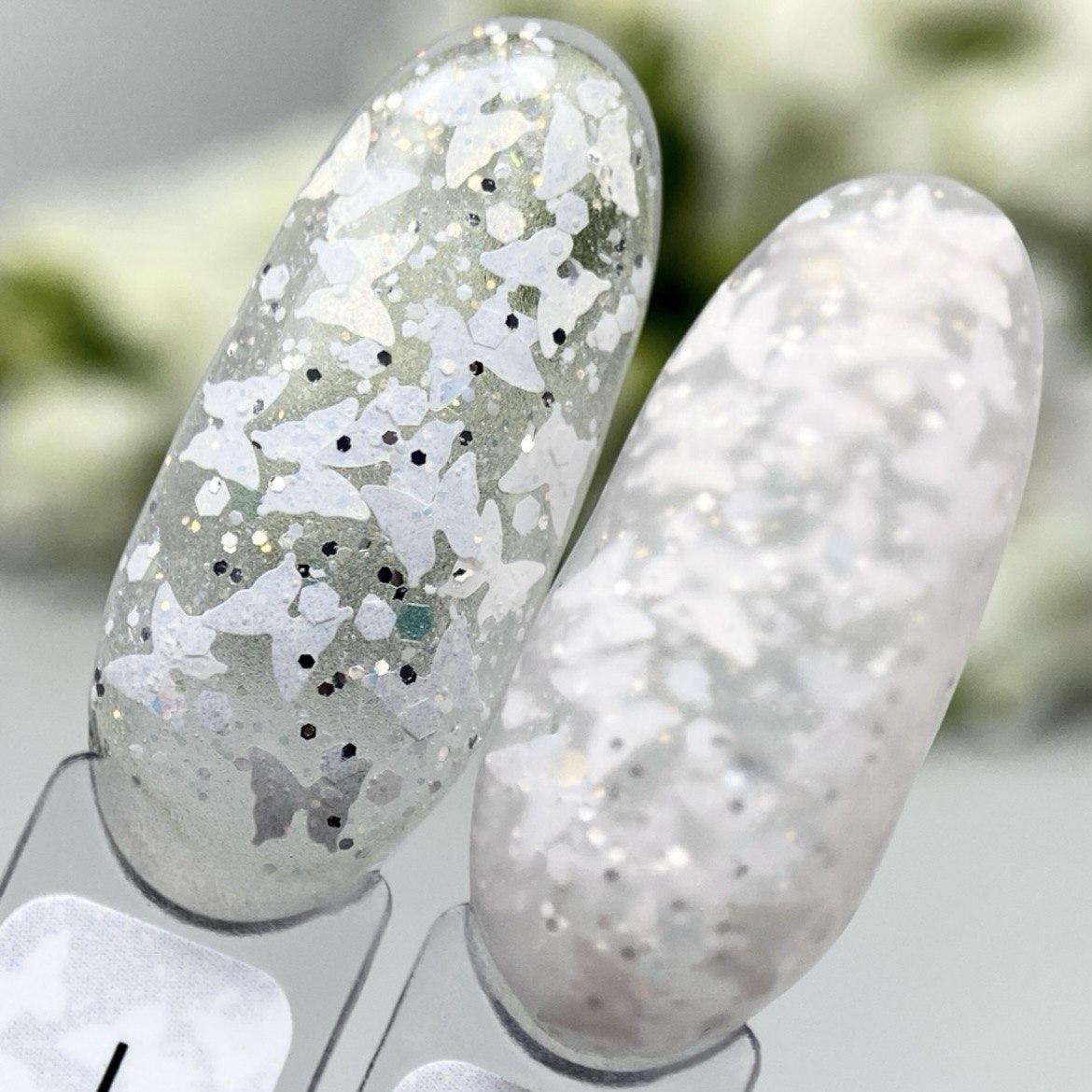 CROOZ Гель для дизайну White butterfly gel, 5г, фото 1