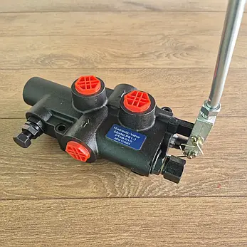 Гідророзподільник P81A2G односекційний для дровокола колуна 80л/хв, фото 2