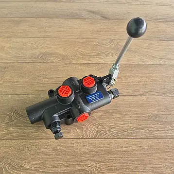 Гідророзподільник P81A2G односекційний для дровокола колуна 80л/хв, фото 1