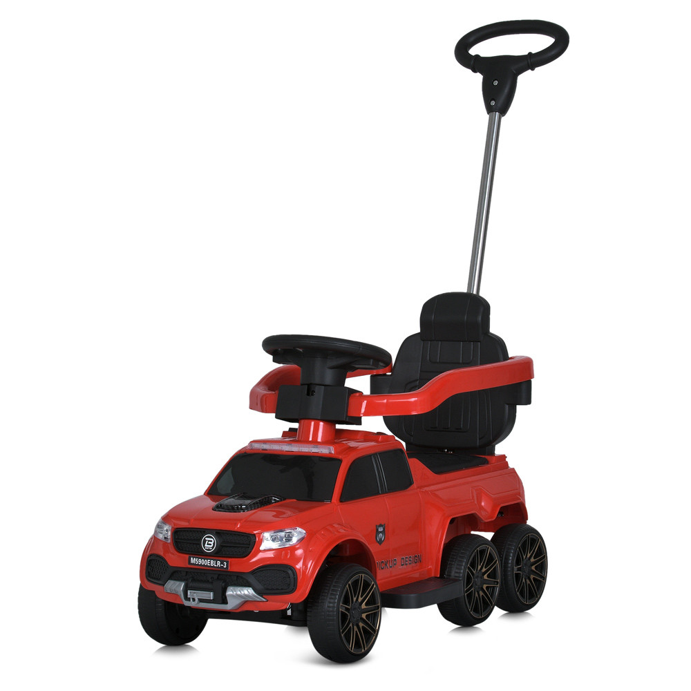 Електромобіль каталка-толокар з батьківською ручкою (мотор 25W, 6V4,5AH, пульт 2,4G) Bambi M 5900EBLR-3