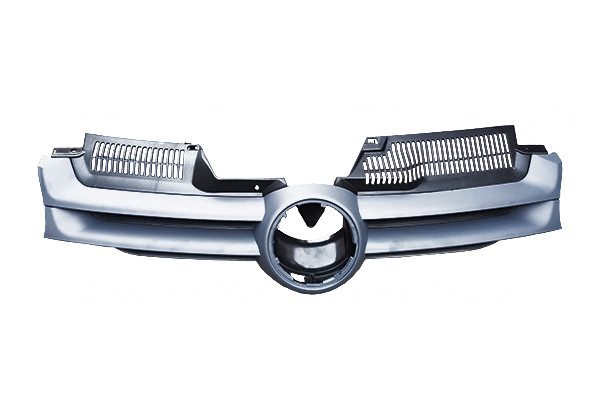 Решітка радіатора VW Golf V (03-09) (Тайвань/Китай). 1K0853651AGRU, фото 1