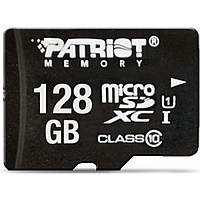 Карта памяти Patriot 128GB microSDXC class 10 UHS-I LX (PSF128GMCSDXC10) (h18981)