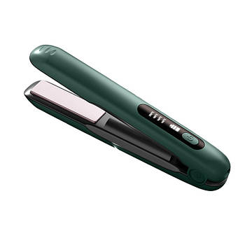 Бездротовий утюжок для волосся Hots Professional Hair Straightener and Curler, зелений (HP3003-GR)