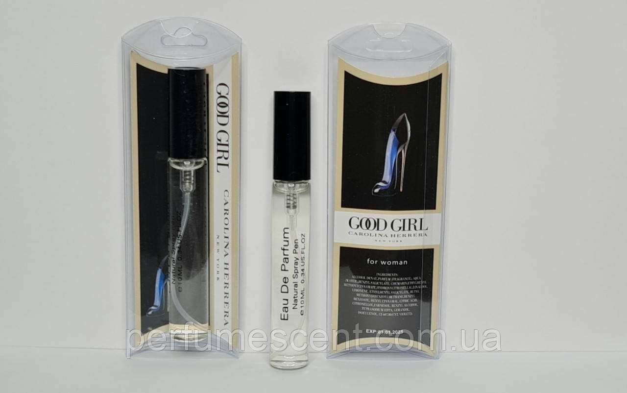 Жіночі мініпарфуми Carolina Herrera Good Girl 10 мл