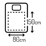 Електроковдра Mesko MS 7419 (150*80) white, фото 3