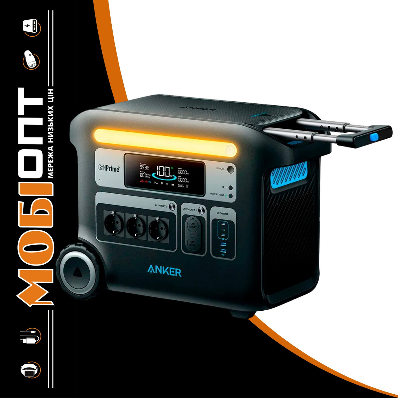 Зарядна станція Anker Solix F2000 2048Wh 2300W (A1780311) UA UCRF