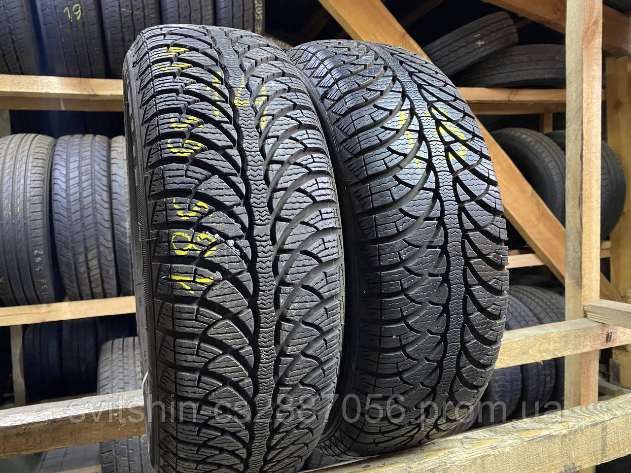 Зимова пара 185/65R14 Fulda Kristall Montero3 8мм 2шт