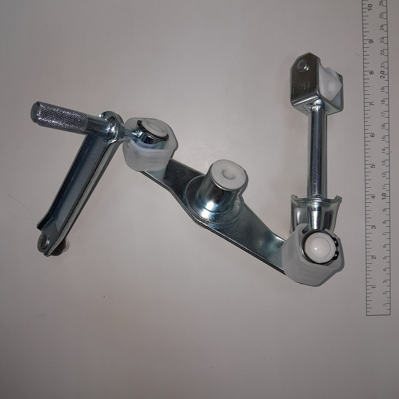 96873725 Куліса (механізм перемикання передач) Авео, Лачеті, Такума (DW motor) біла, фото 1