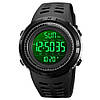Годинник наручний 2070BKBK SKMEI, BLACK-BLACK, 9282, фото 4
