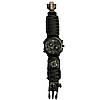 Годинник наручний 2202BK SKMEI PARACORD, BLACK, Compass, термометр, свисток, кресало, 10348, фото 4
