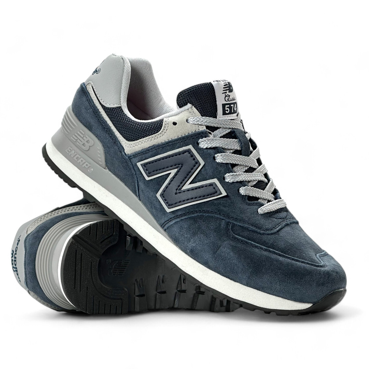 Жіночі кросівки замшеві весняні сині демісезонні