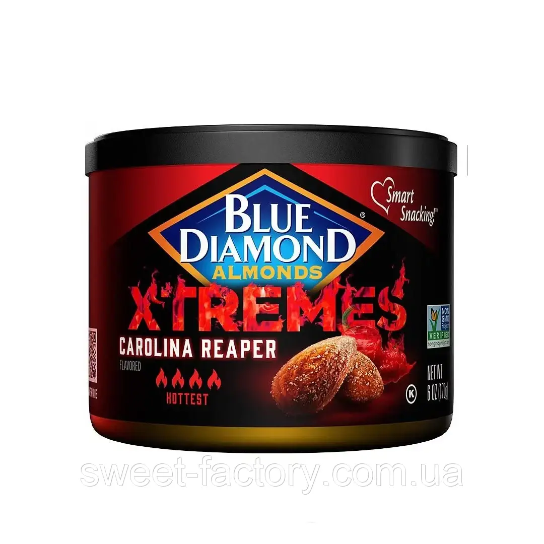 Мигдаль Blue Diamond Almonds Carolina Reaper 170g, фото 1