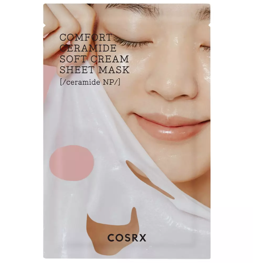 Тканинна маска з церамідами Cosrx Balancium Comfort Ceramide Soft Cream Sheet Mask