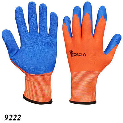 Рукавиці робочі з спіненим покриттям Фіолетовий (12шт)