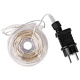 Гірлянда "Роса" 1000 LED, біла, 100 метрів, електромережа, фото 4
