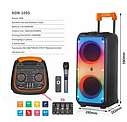 Акустична бездротова колонка NDR-1095 8 дюймів 6000Вт, фото 9