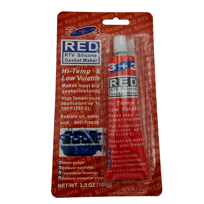 Герметик червоний 100 г (від -50 до +200)