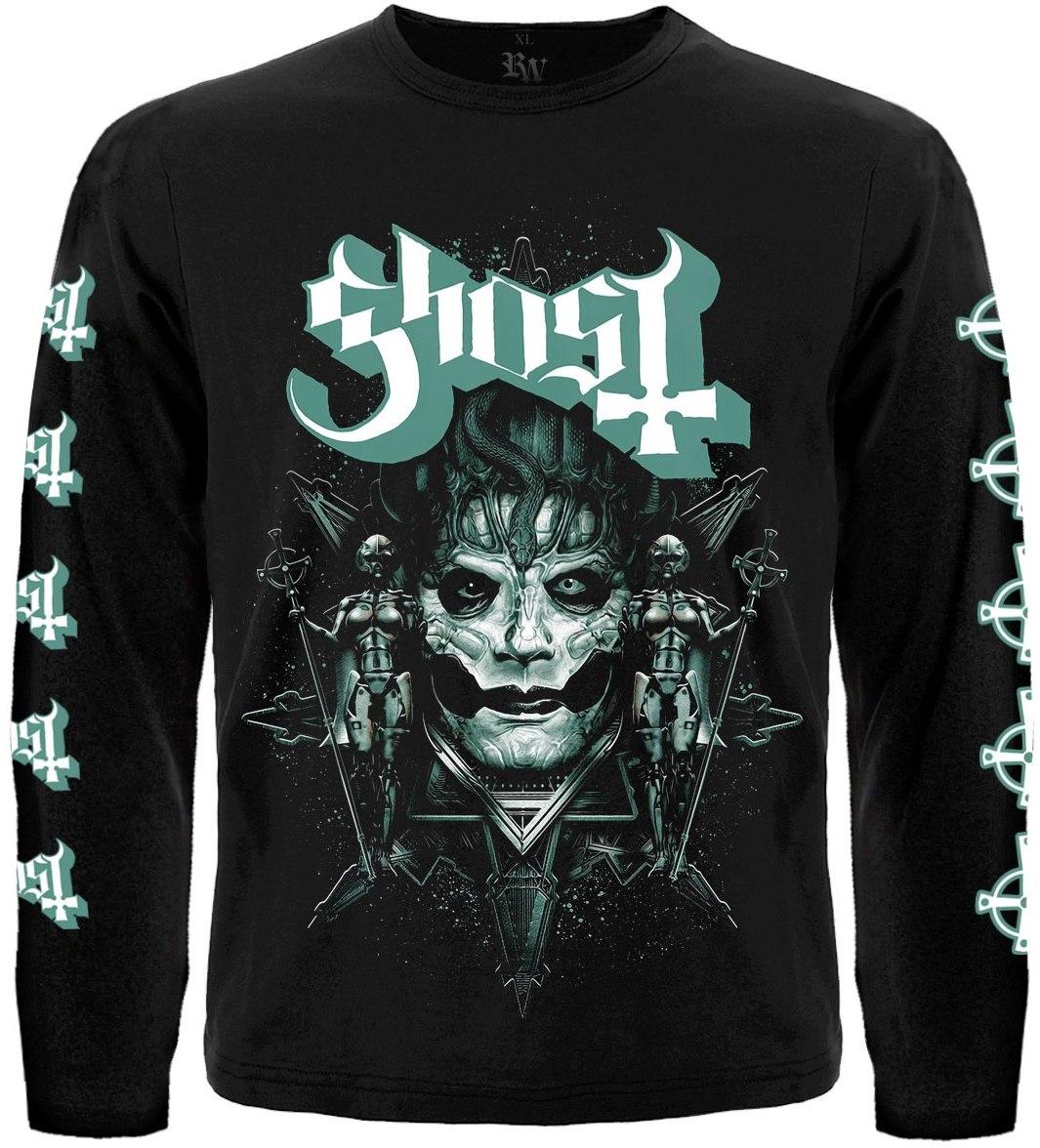 Футболка з довгим рукавом Ghost (Cyber Papa), Розмір M