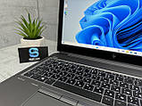 I7-8850H, FullHD ips, 16gb, 512gb ssd, Ігровий ноутбук Hp Хп Zbook 15 G5, Nvidia P1000 4gb, фото 3
